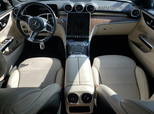 W1KAF4HB3NR053817 2022 MERCEDES-BENZ C Blue წინა პანელის ხედი