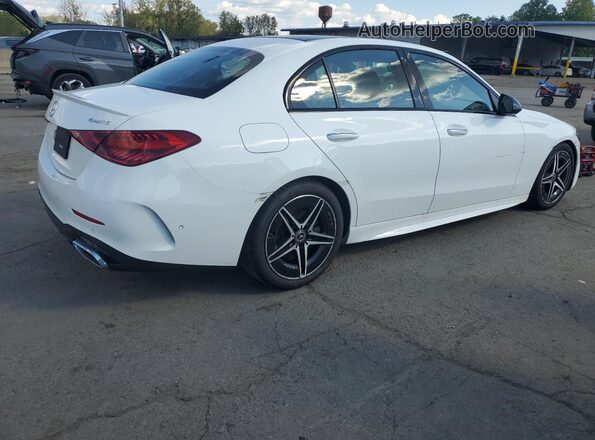 W1KAF4HB4NR050876 2022 MERCEDES-BENZ C White 