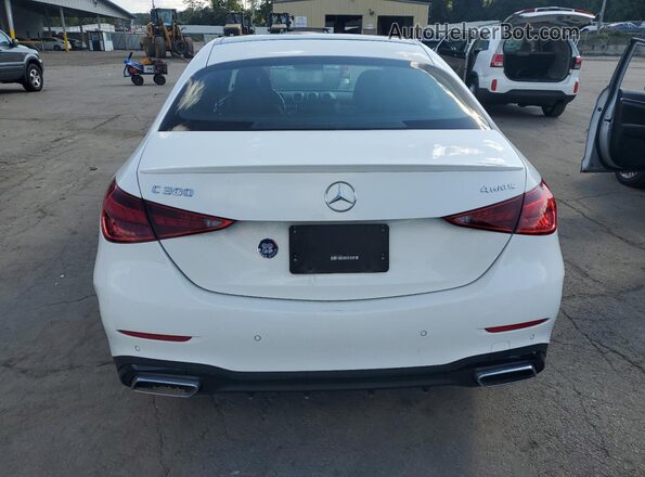 W1KAF4HB4NR050876 2022 MERCEDES-BENZ C White 