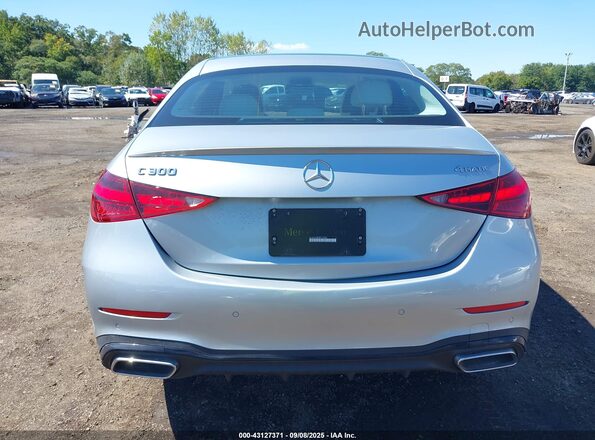 W1KAF4HB4RR160882 2024 MERCEDES-BENZ C-CLASS Серебряный 