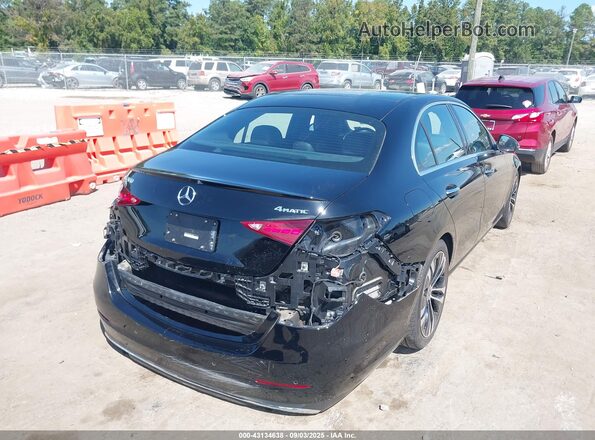 W1KAF4HB6NR017006 2022 MERCEDES-BENZ C-CLASS Black 