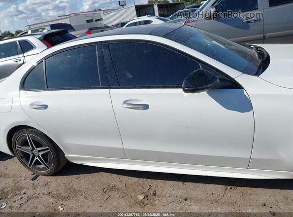 W1KAF4HB7NR031304 2022 MERCEDES-BENZ C-CLASS White Панорамний вид салону 360°