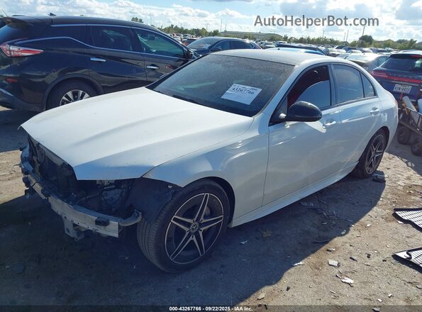 W1KAF4HB7NR031304 2022 MERCEDES-BENZ C-CLASS White Передня ліва чверть