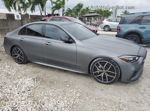 W1KAF4HB7NR045140 2022 MERCEDES-BENZ C Gray 