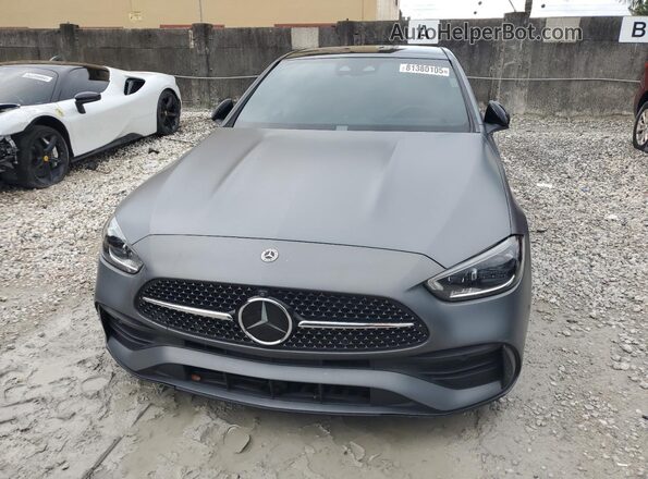 W1KAF4HB7NR045140 2022 MERCEDES-BENZ C Gray 