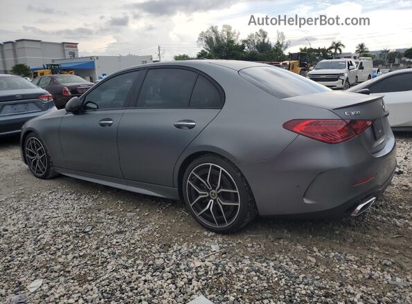 W1KAF4HB7NR045140 2022 MERCEDES-BENZ C Gray 
