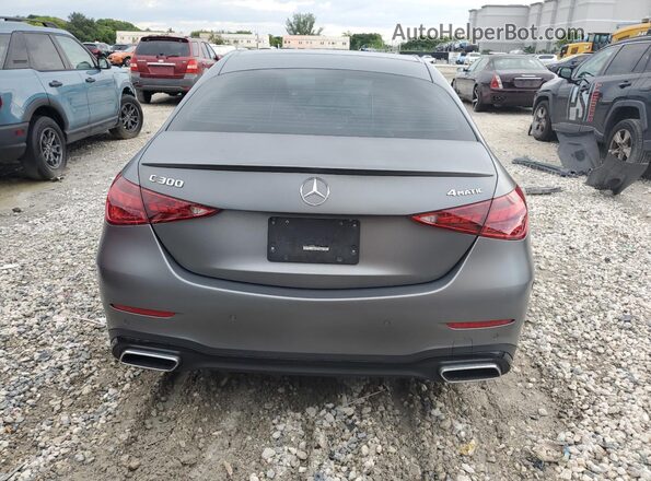 W1KAF4HB7NR045140 2022 MERCEDES-BENZ C Gray 