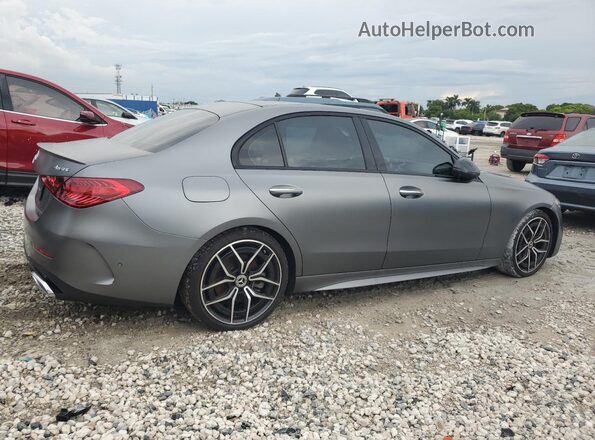 W1KAF4HB7NR045140 2022 MERCEDES-BENZ C Gray 