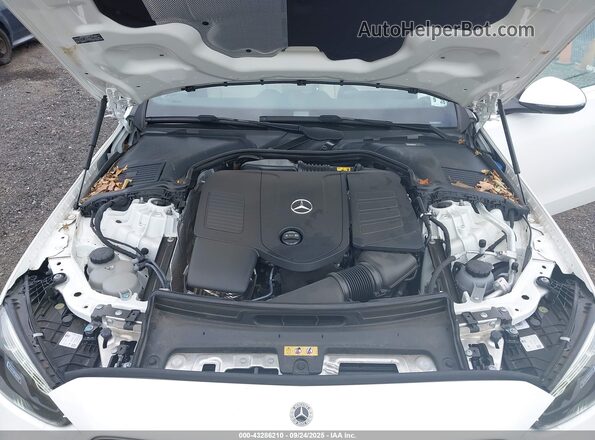 W1KAF4HB9PR151219 2023 MERCEDES-BENZ C-CLASS White Հետևի տեսք