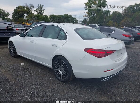 W1KAF4HB9PR151219 2023 MERCEDES-BENZ C-CLASS White Հետևի ձախ