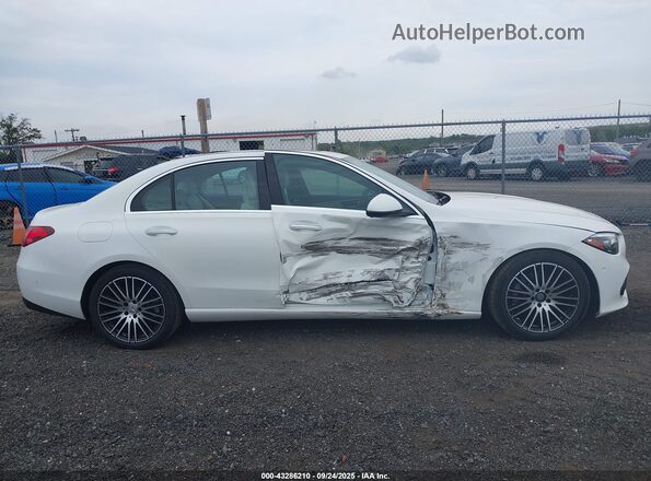 W1KAF4HB9PR151219 2023 MERCEDES-BENZ C-CLASS White Սալոնի հետևի տեսք