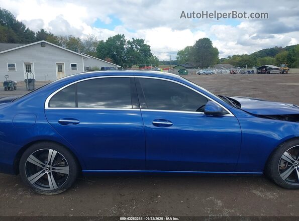 W1KAF4HBXNR048484 2022 MERCEDES-BENZ C-CLASS Blue 