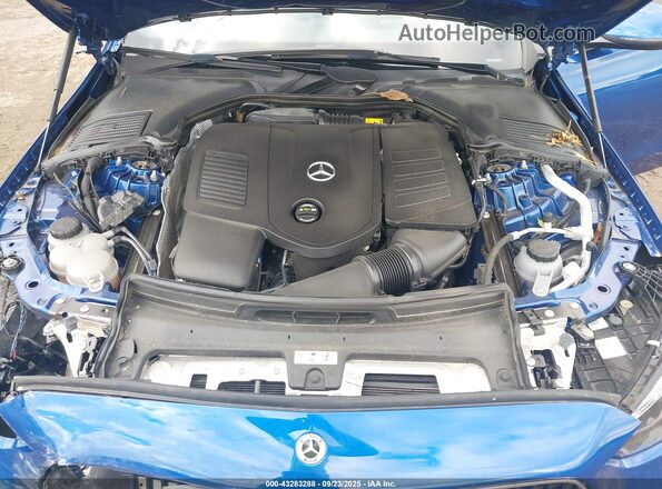 W1KAF4HBXNR048484 2022 MERCEDES-BENZ C-CLASS Blue 