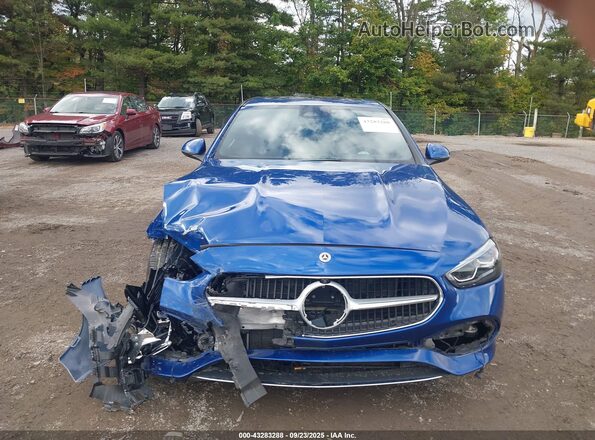 W1KAF4HBXNR048484 2022 MERCEDES-BENZ C-CLASS Blue 