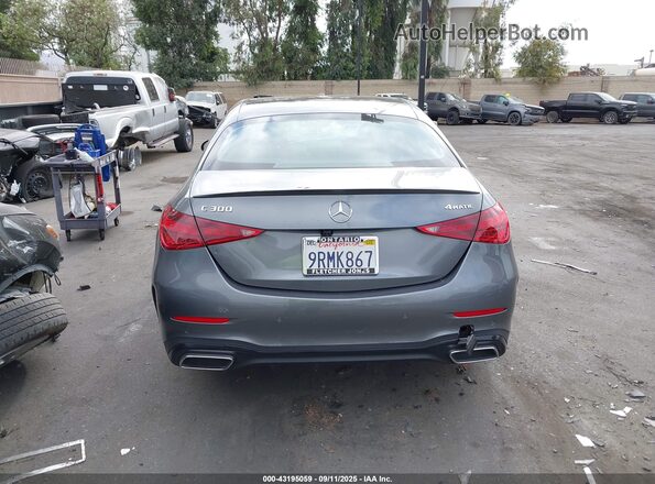 W1KAF4HBXRR197449 2024 MERCEDES-BENZ C Gray 