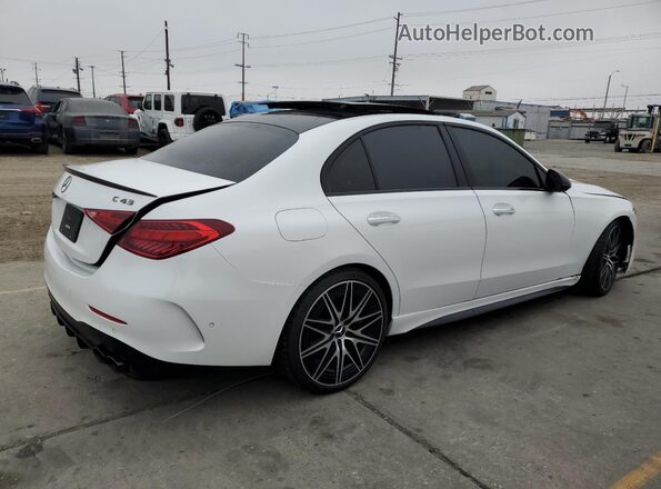 W1KAF8HB6PR112398 2023 MERCEDES-BENZ C White 