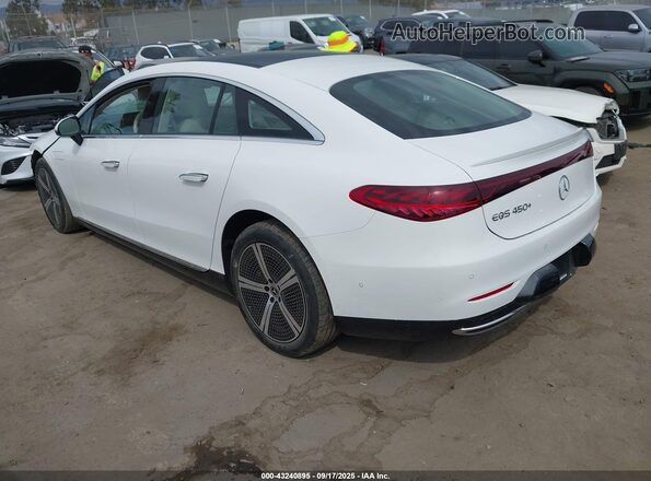 W1KCG2DB4NA013857 2022 MERCEDES-BENZ EQS 450+ White Задня ліва чверть