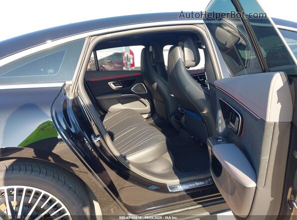 W1KCG2DB6PA029030 2023 MERCEDES-BENZ EQS 450+ Black Vista de la etiqueta del VIN