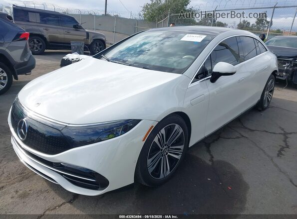 W1KCG2DB8PA030129 2023 MERCEDES-BENZ EQS 450+ White Front left