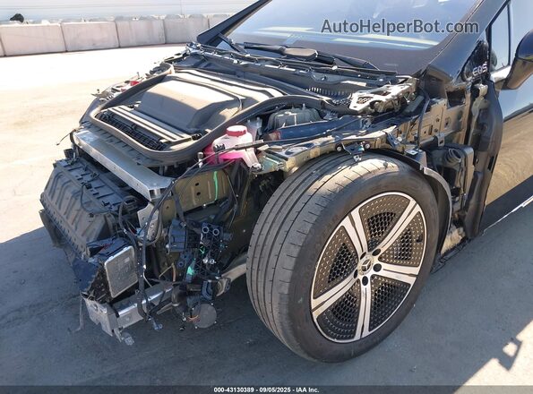 W1KCG2DB9NA016415 2022 MERCEDES-BENZ EQS 450+ Black Вид спереду