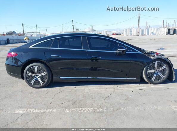 W1KCG2DB9NA016415 2022 MERCEDES-BENZ EQS 450+ Black Панорамний вид салону 360°