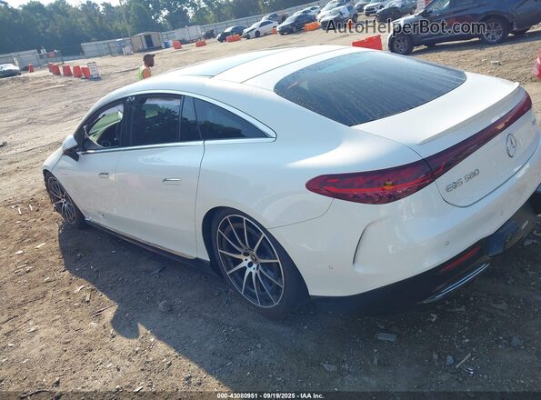 W1KCG4EB0NA001652 2022 MERCEDES-BENZ EQS 580 White Tył lewy