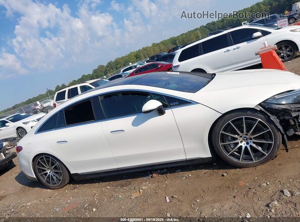 W1KCG4EB0NA001652 2022 MERCEDES-BENZ EQS 580 White Widok wnętrza 360 stopni