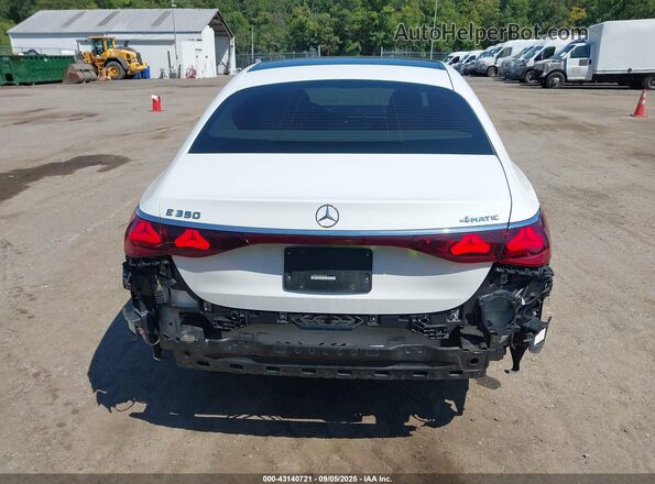 W1KLF4HBXRA010606 2024 MERCEDES-BENZ E-CLASS White 
