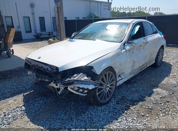 W1KWF8DB0MR647461 2021 MERCEDES-BENZ C-CLASS White Vista tres cuartos delantera izquierda