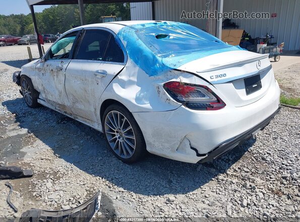 W1KWF8DB0MR647461 2021 MERCEDES-BENZ C-CLASS White Trasero izquierdo
