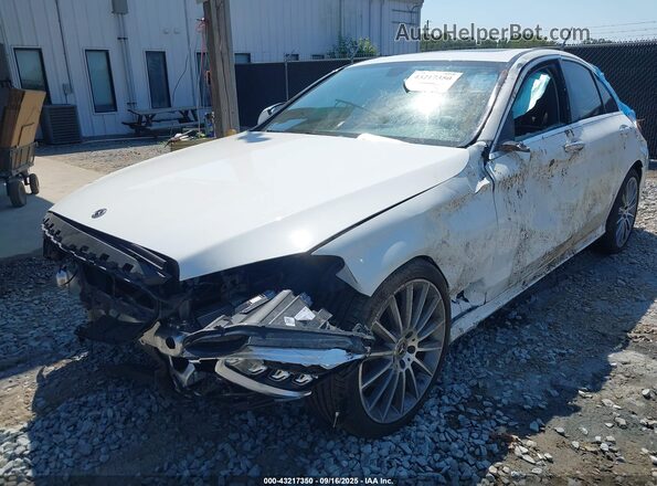 W1KWF8DB0MR647461 2021 MERCEDES-BENZ C-CLASS White Vista frontal