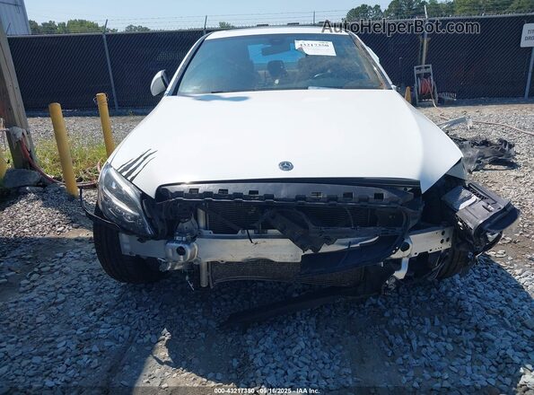 W1KWF8DB0MR647461 2021 MERCEDES-BENZ C-CLASS White Vista interior trasera