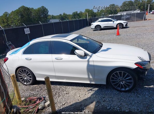 W1KWF8DB0MR647461 2021 MERCEDES-BENZ C-CLASS White Vista interior de 360 grados