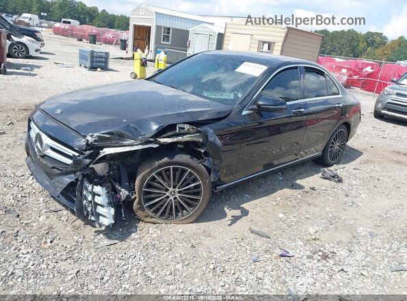 W1KWF8DB2MR651527 2021 MERCEDES-BENZ C-CLASS Черный Передняя левая четверть