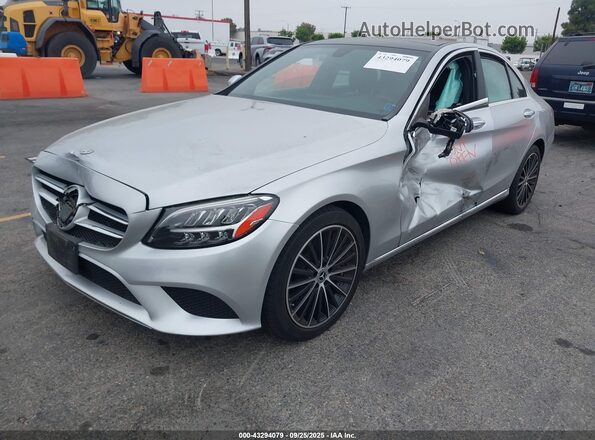 W1KWF8DB4LR596867 2020 MERCEDES-BENZ C-CLASS Silver 