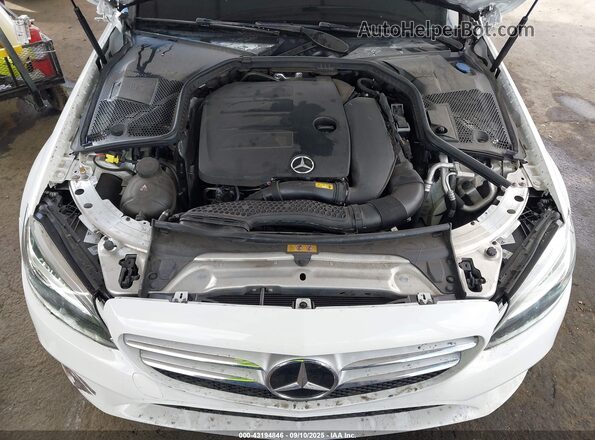 W1KWF8DB4MR646426 2021 MERCEDES-BENZ C White უკანა ხედი