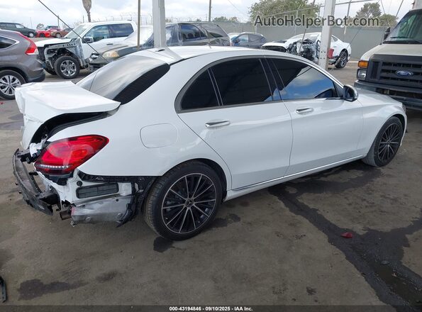 W1KWF8DB4MR646426 2021 MERCEDES-BENZ C White უკანა მარჯვენა