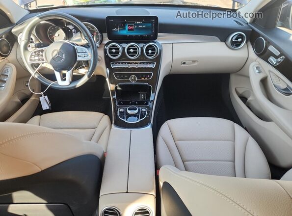 W1KWF8DB8LR594717 2020 MERCEDES-BENZ C Blue Vista del salpicadero