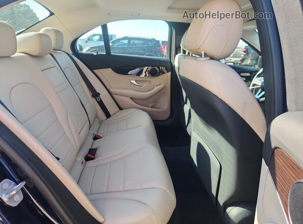 W1KWF8DB8LR594717 2020 MERCEDES-BENZ C Blue Vista de los asientos traseros