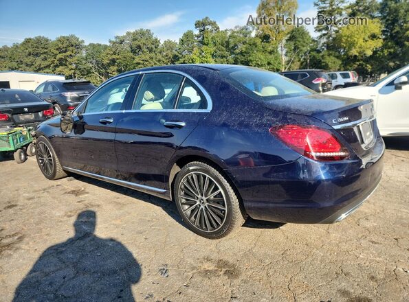 W1KWF8DB8LR594717 2020 MERCEDES-BENZ C Blue Trasero izquierdo