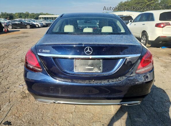 W1KWF8DB8LR594717 2020 MERCEDES-BENZ C Blue Vista trasera