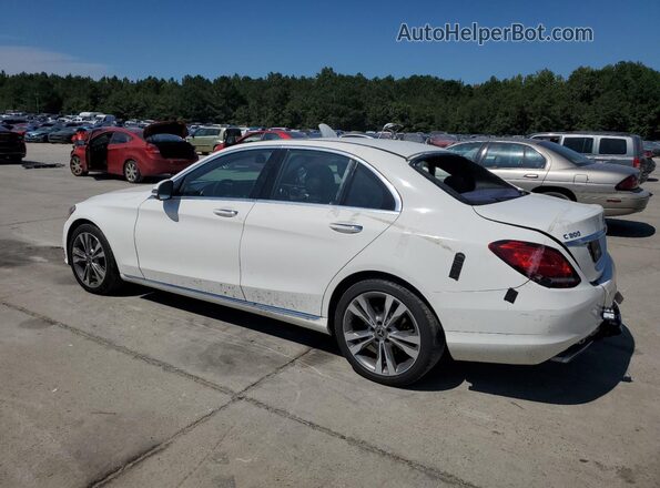 W1KWF8DB9LR570667 2020 MERCEDES-BENZ C White Trasero izquierdo