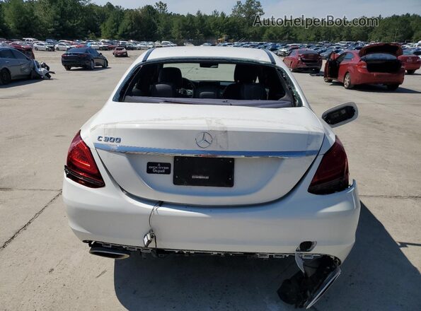 W1KWF8DB9LR570667 2020 MERCEDES-BENZ C White Vista trasera