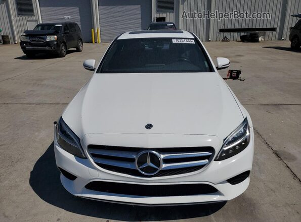 W1KWF8DB9LR570667 2020 MERCEDES-BENZ C White Vista frontal