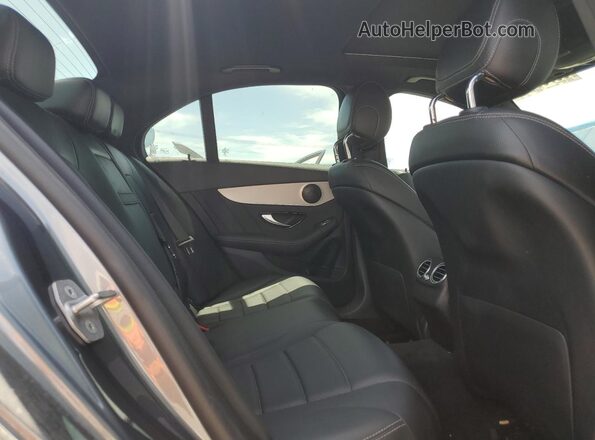W1KWF8DBXMR621580 2021 MERCEDES-BENZ C Gray უკანა სავარძლების ხედი