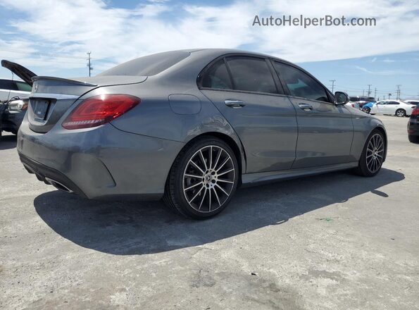 W1KWF8DBXMR621580 2021 MERCEDES-BENZ C Gray უკანა მარჯვენა