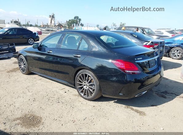 W1KWF8DBXMR644289 2021 MERCEDES-BENZ C-CLASS Black Հետևի ձախ