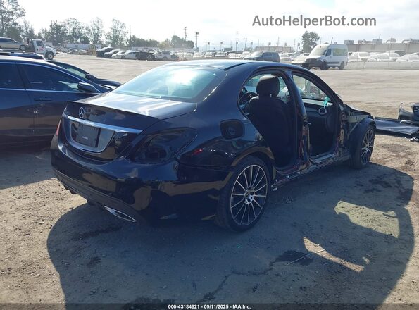 W1KWF8DBXMR644289 2021 MERCEDES-BENZ C-CLASS Black Հետևի աջ