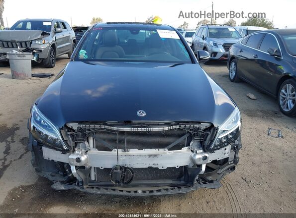 W1KWF8DBXMR644289 2021 MERCEDES-BENZ C-CLASS Black Սալոնի հետևի տեսք
