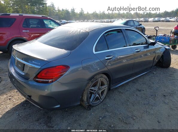 W1KWF8EB1MR651551 2021 MERCEDES-BENZ C Gray Tył prawy